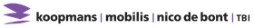 Logo van TBI Bouwcombinatie Koopmans | Mobilis | Nico de Bont